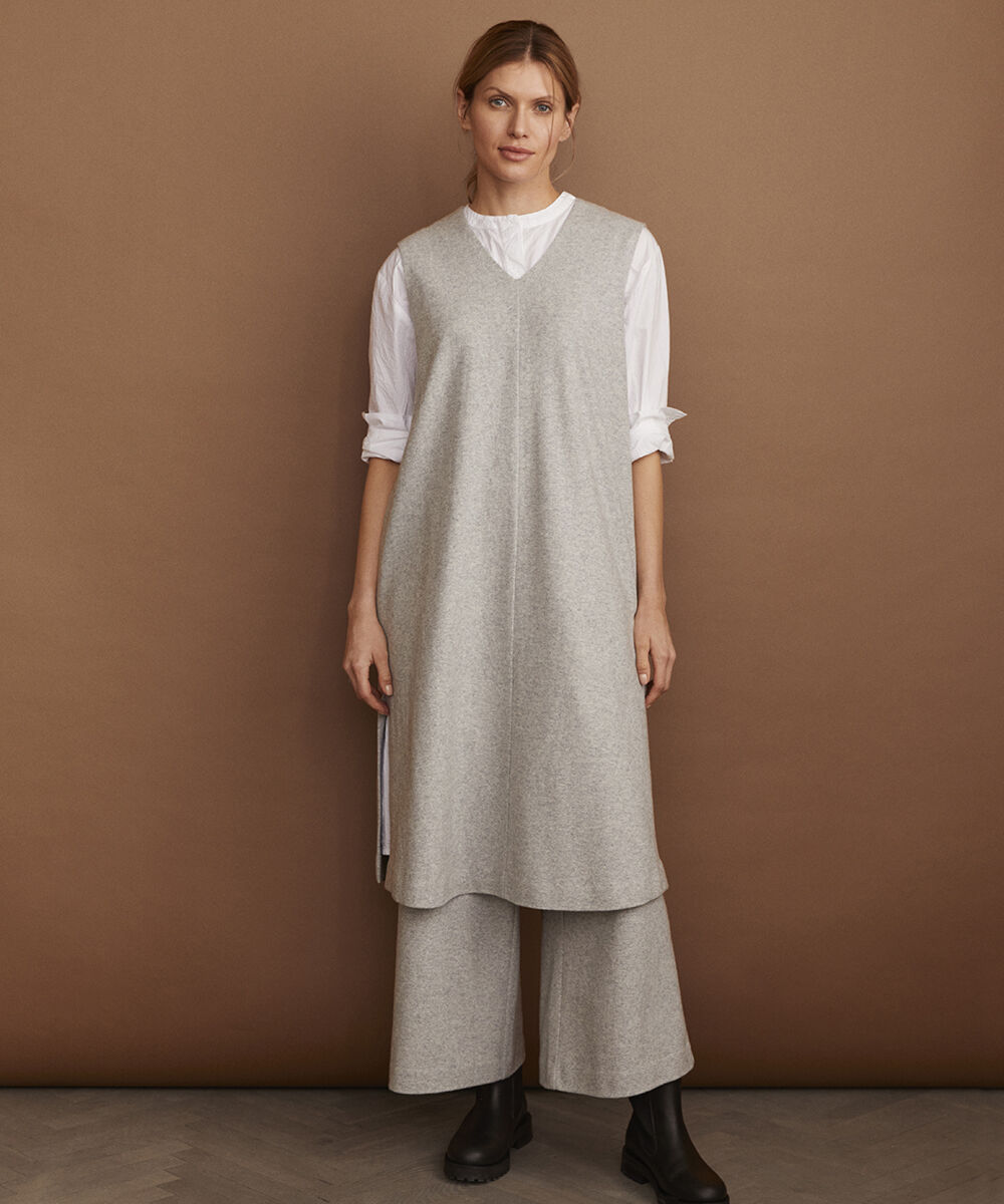 PIRA TROUSERS, L. Grey mel.