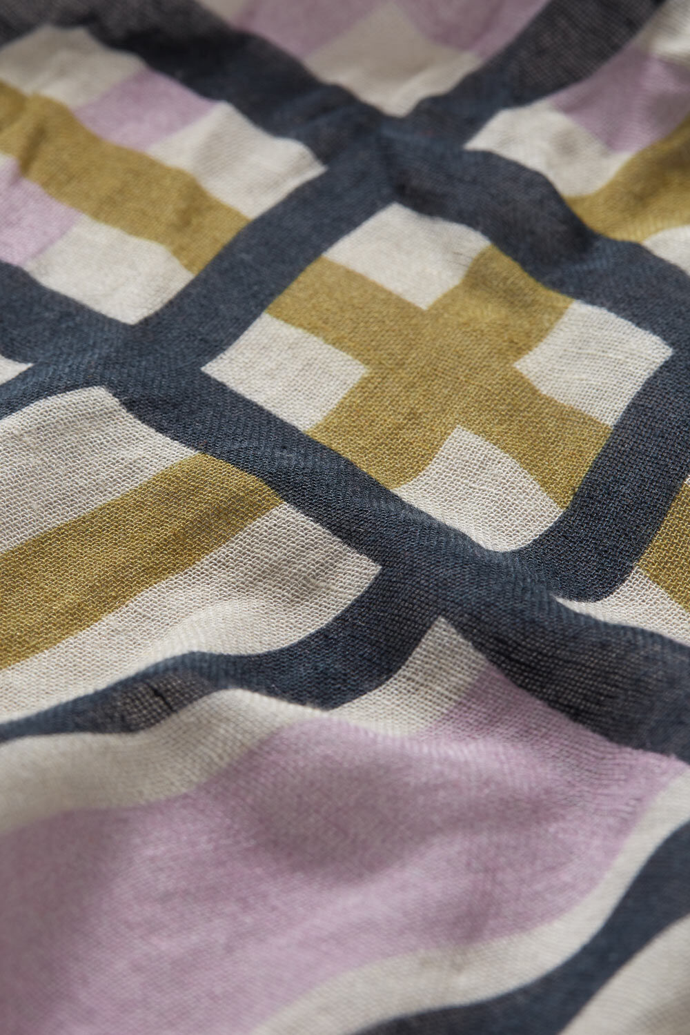 ACELIA SCARF, W Aster/Mblue