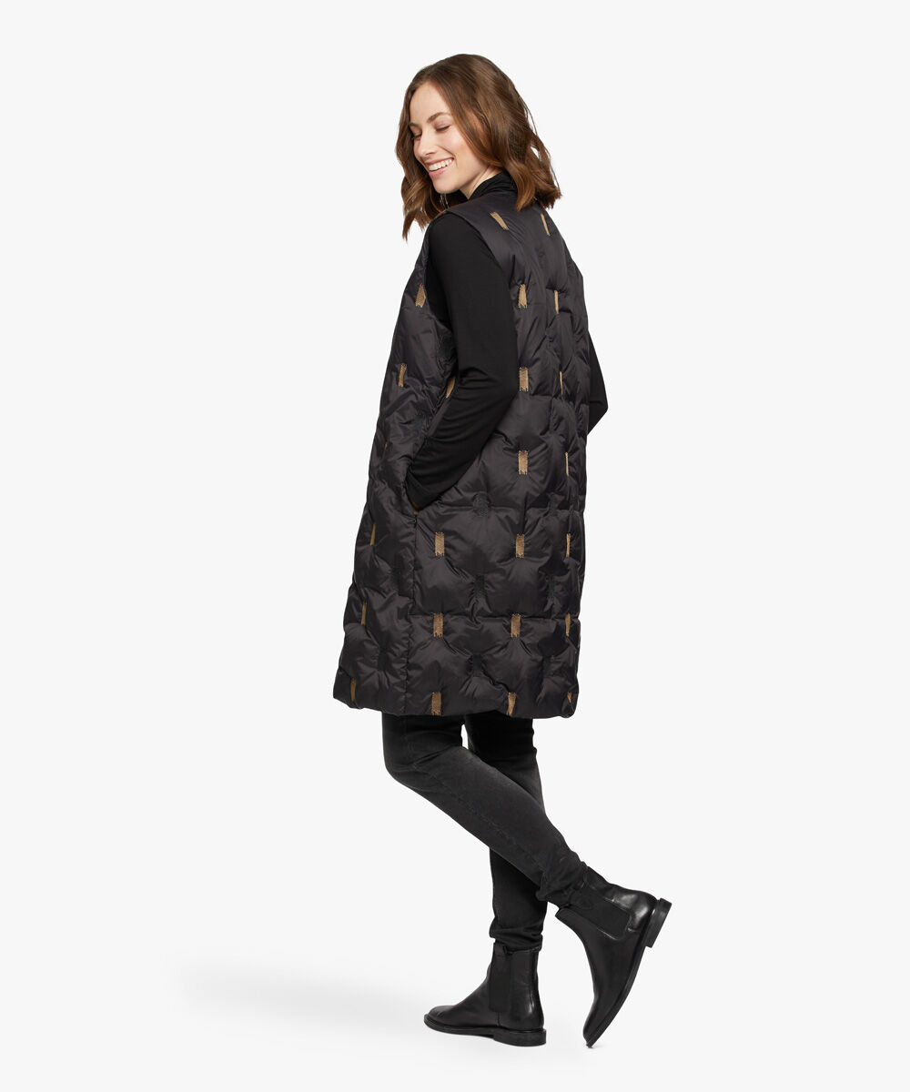TRINUS DOWN GILET, Black