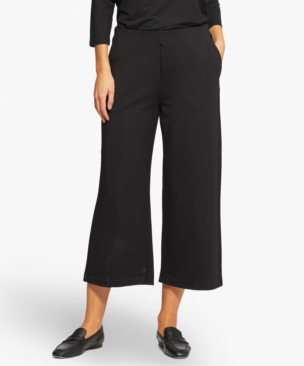 Jersey store cropped trousers