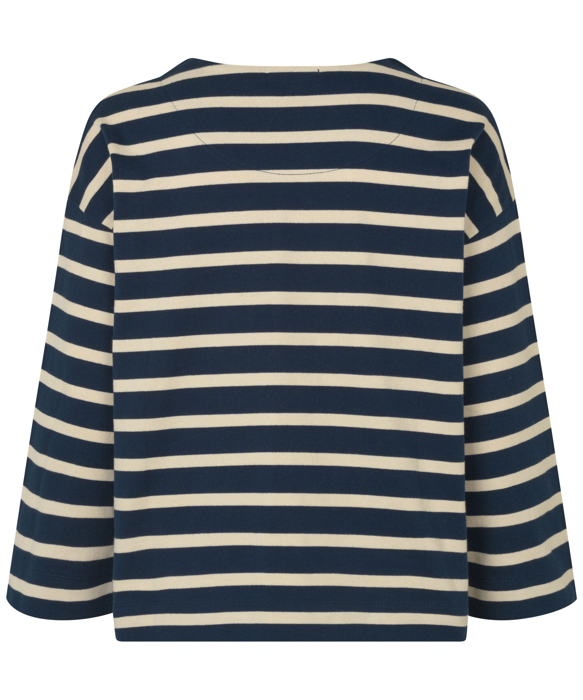 Beannie Jersey Top, Navy Blazer