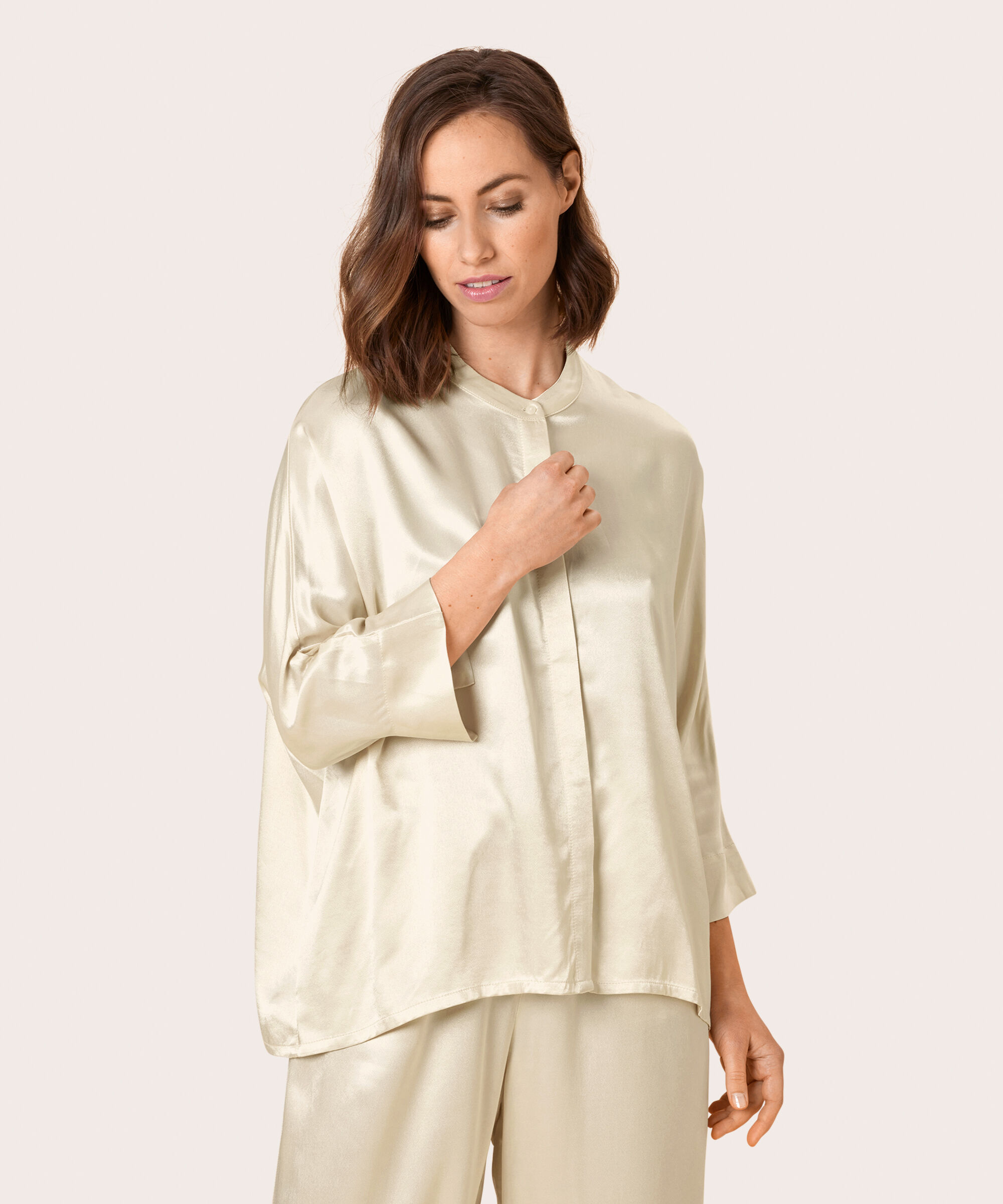 ILARIA SHIRT, Whitecap