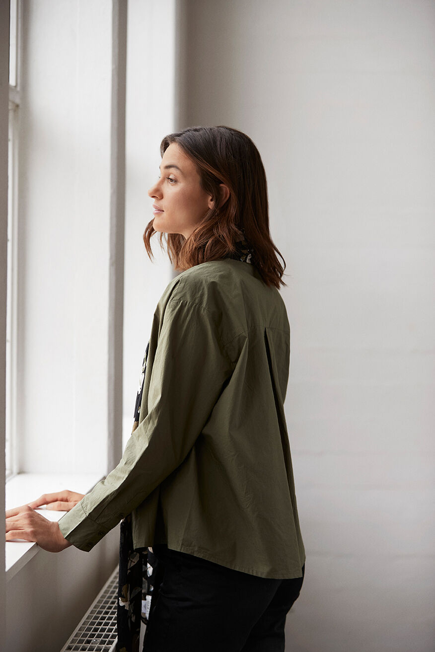 INGFRID SHIRT, Burnt Olive