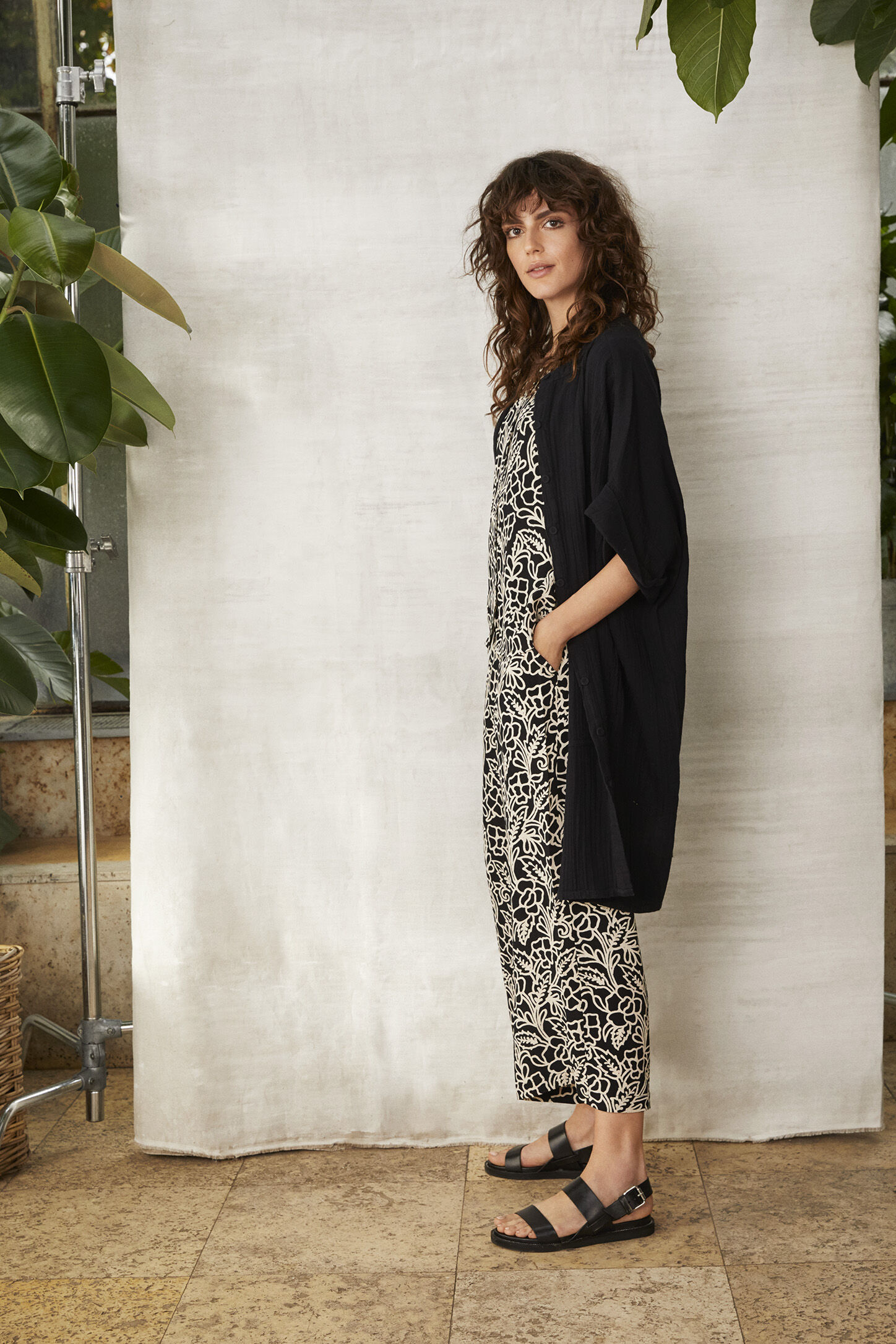 PALIA TROUSERS, Black