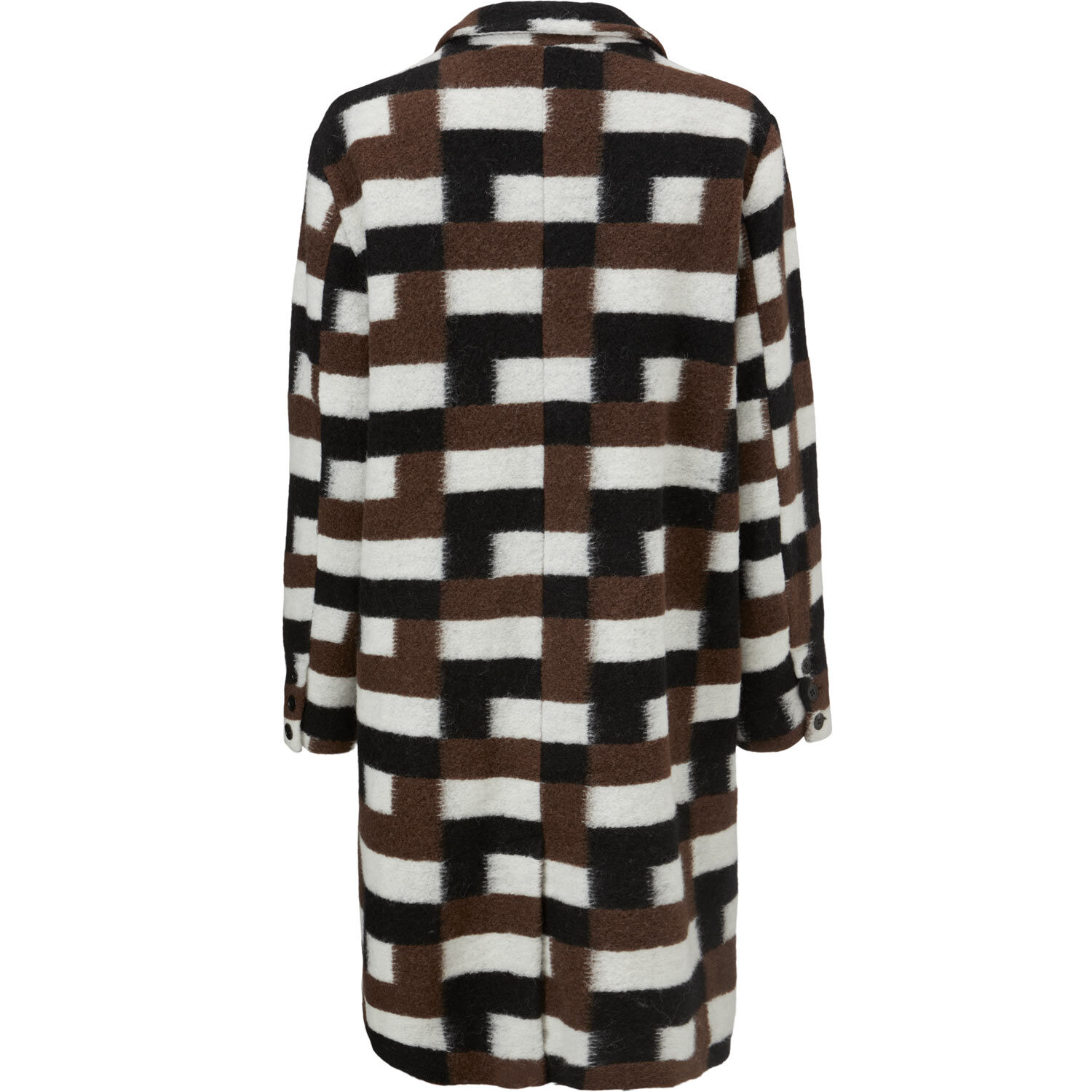 TURA WOOL COAT, Chestnut