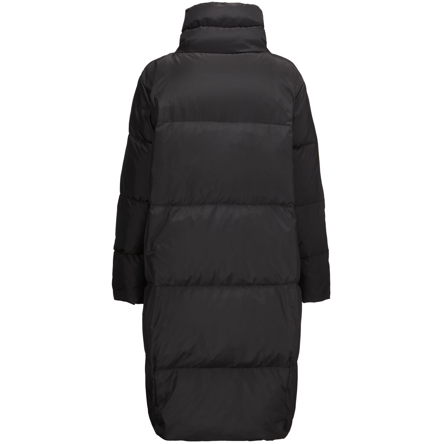 TUSNA DOWN COAT, Black/Pumice