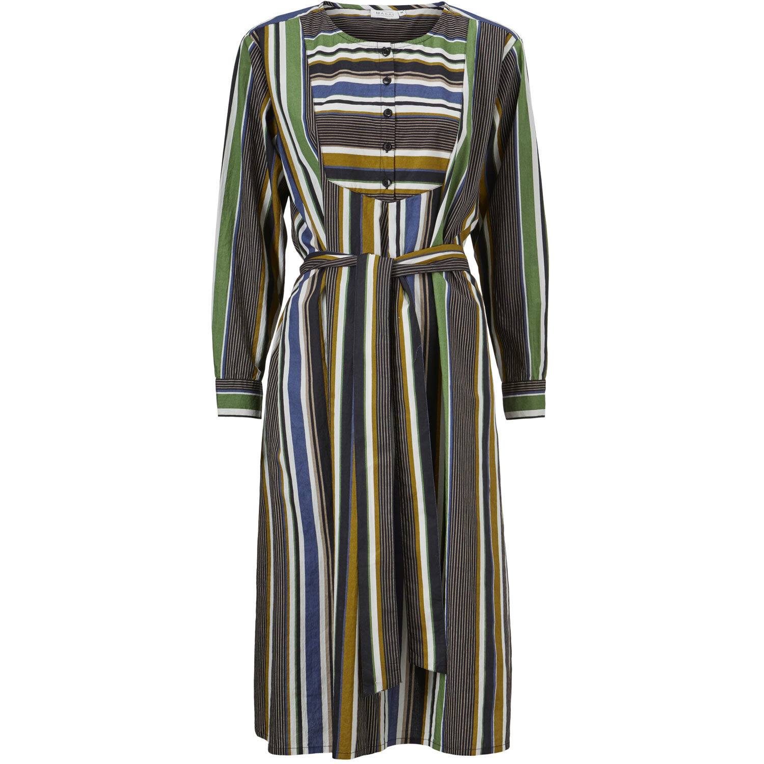 NINON SHIRT DRESS, Garden Green
