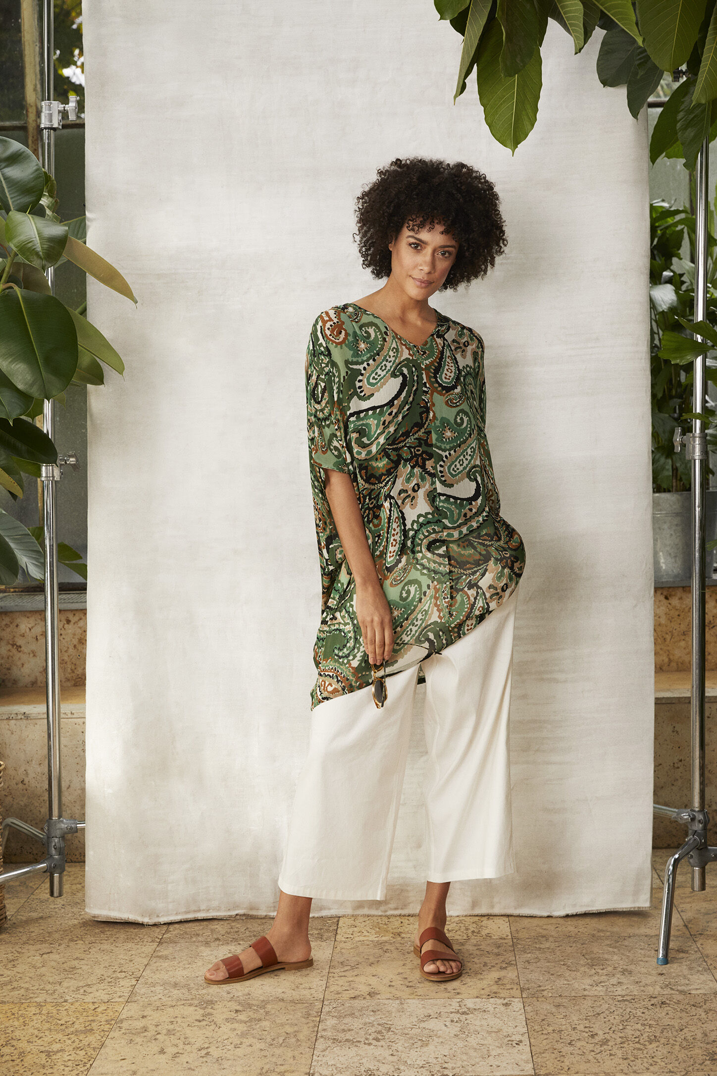 GEALIS TUNIC, Stone Green