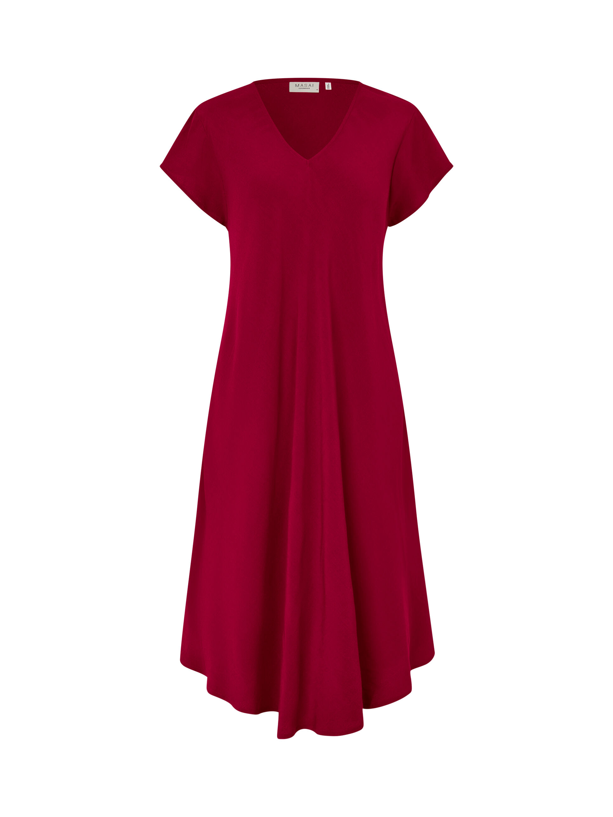 Nebili Dress, Beet Red