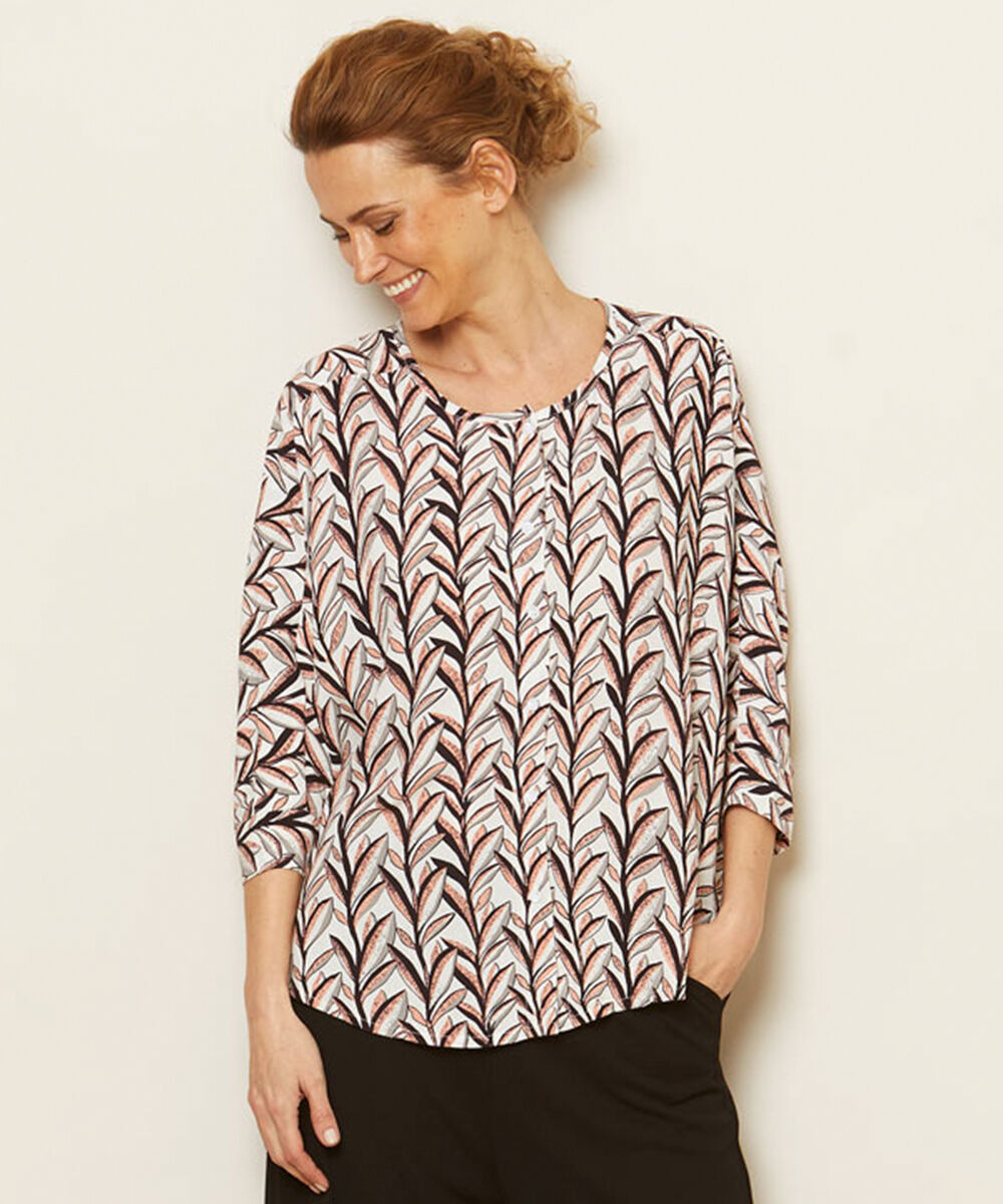 INGA SHIRT, Burnt Coral