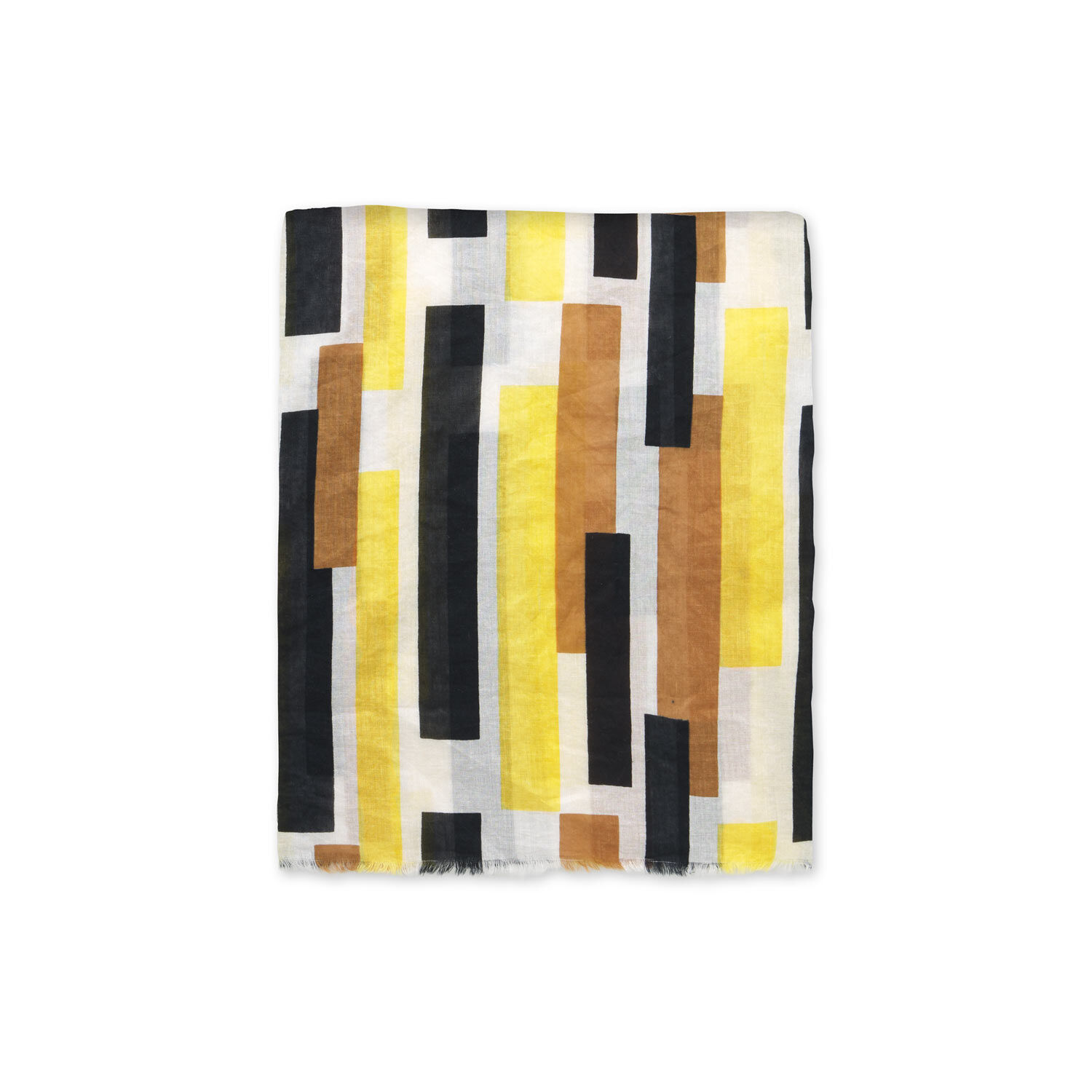 AGNES SCARF, Cream gold