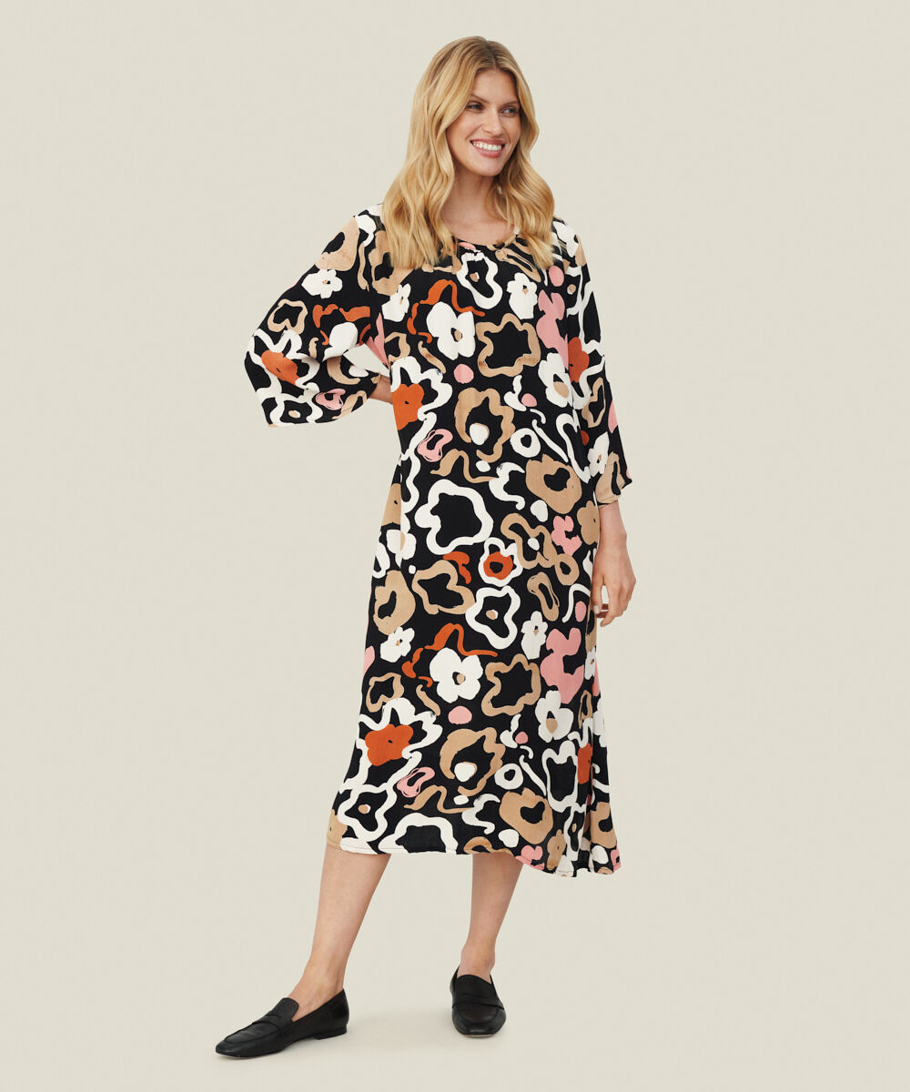 NYLA DRESS, Dusty Rose