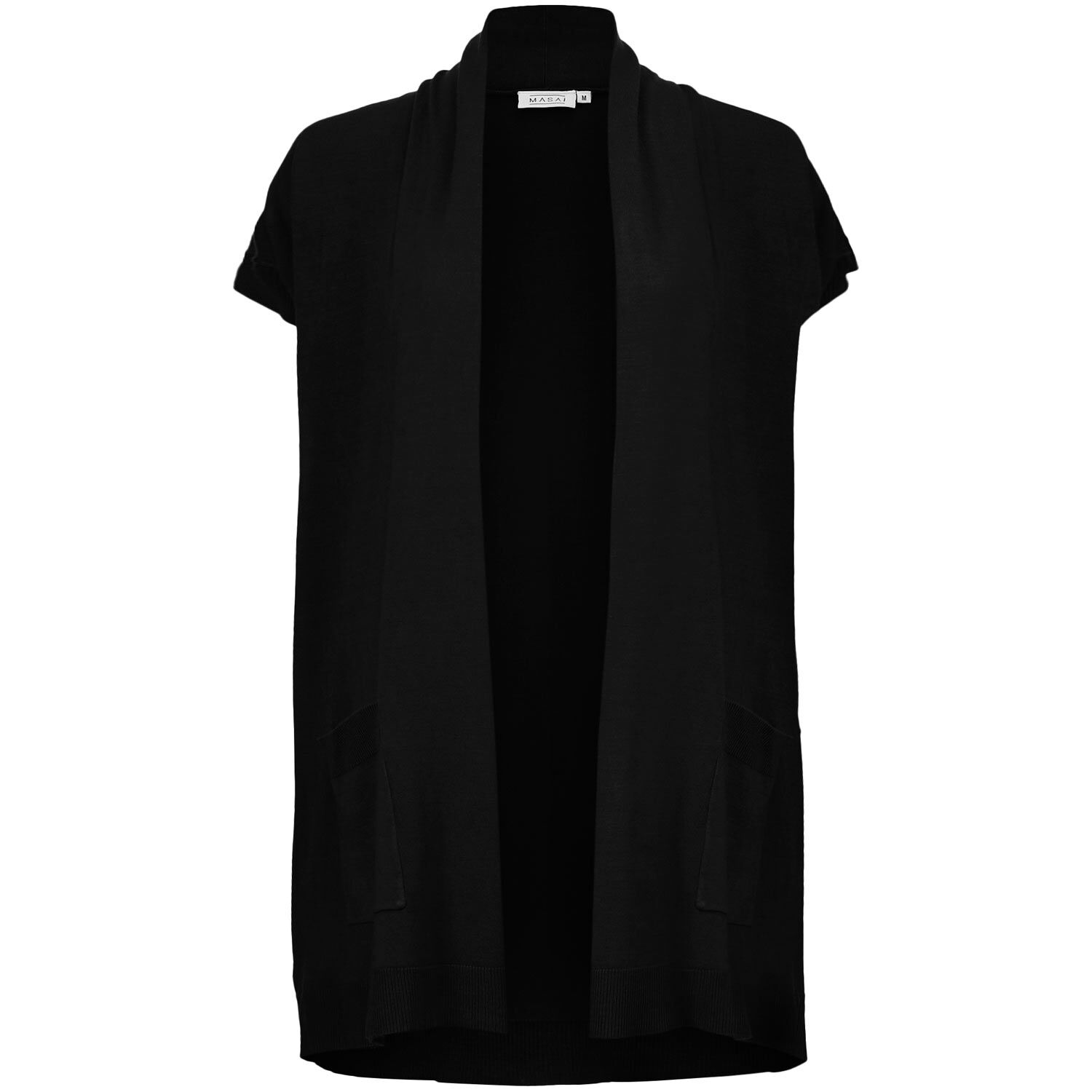 LEENA WAISTCOAT, Black