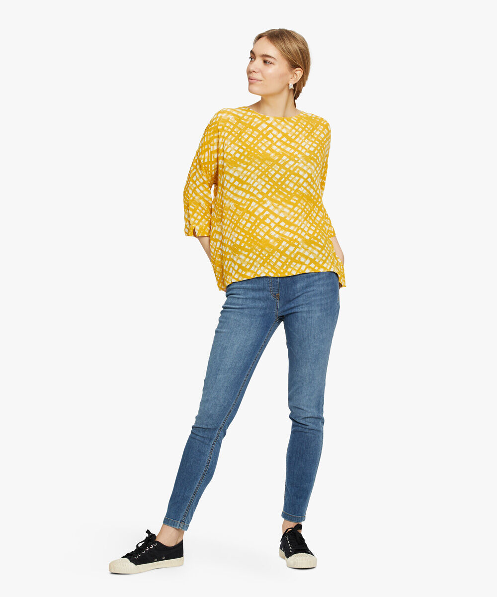 PAPIA TROUSERS, Blue Denim