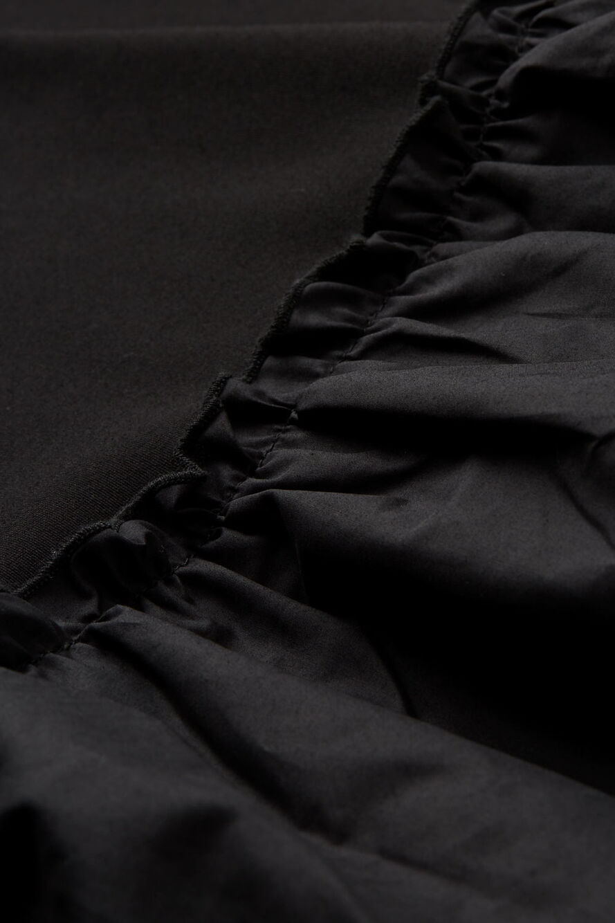 NELL JERSEY DRESS, Black, hi-res