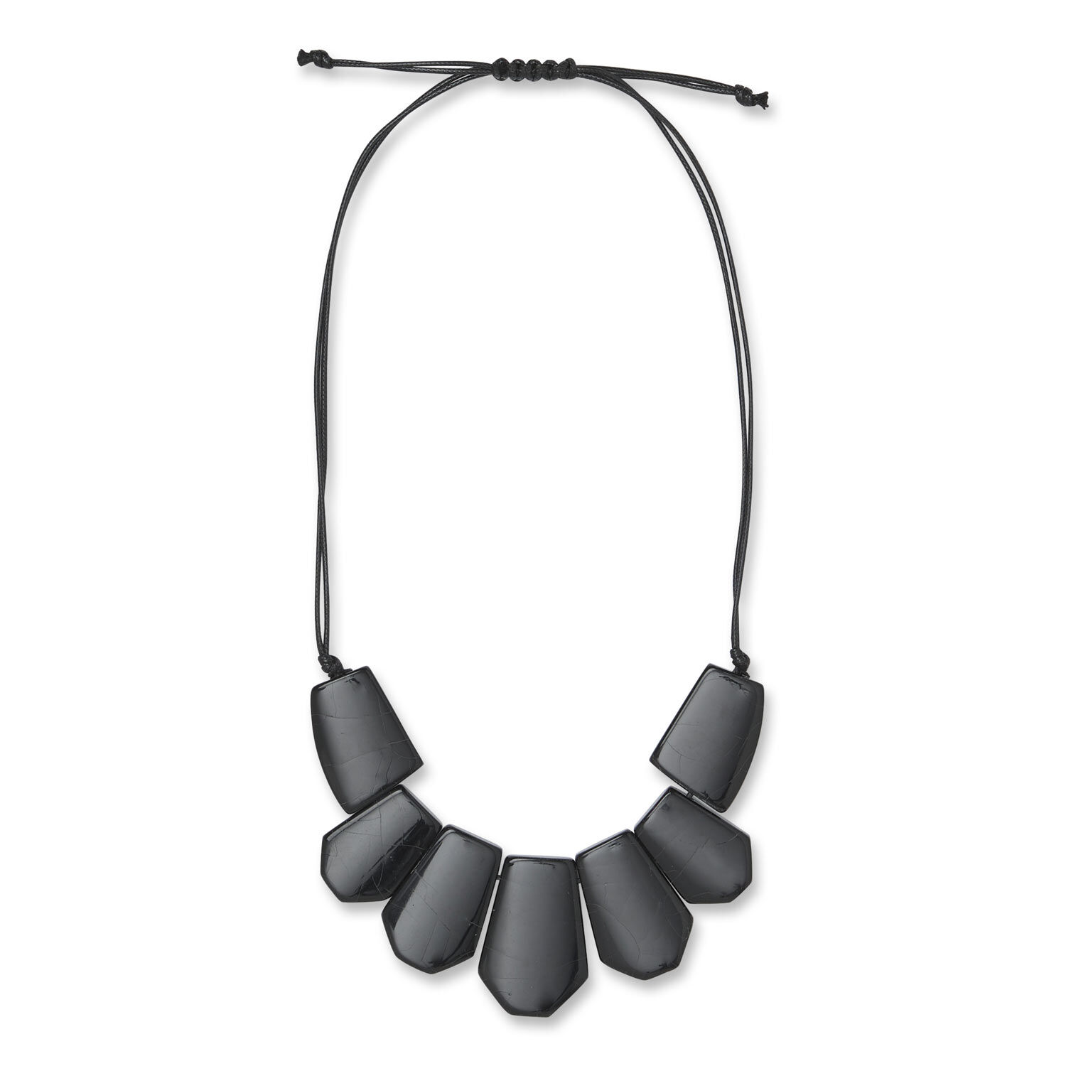 REECE NECKLACE, Black