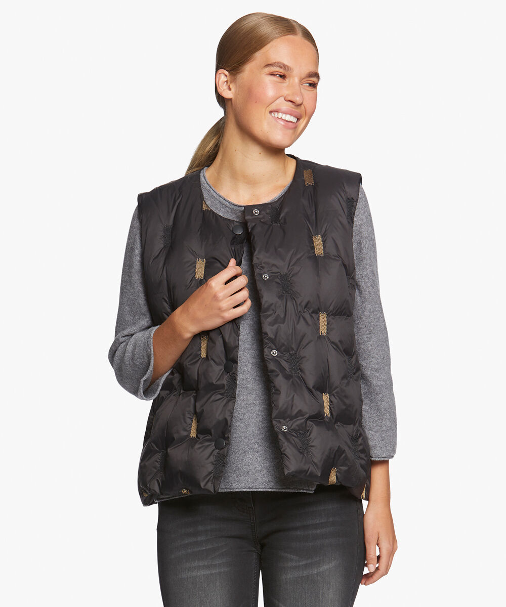 TINKI DOWN GILET, Desert Taupe