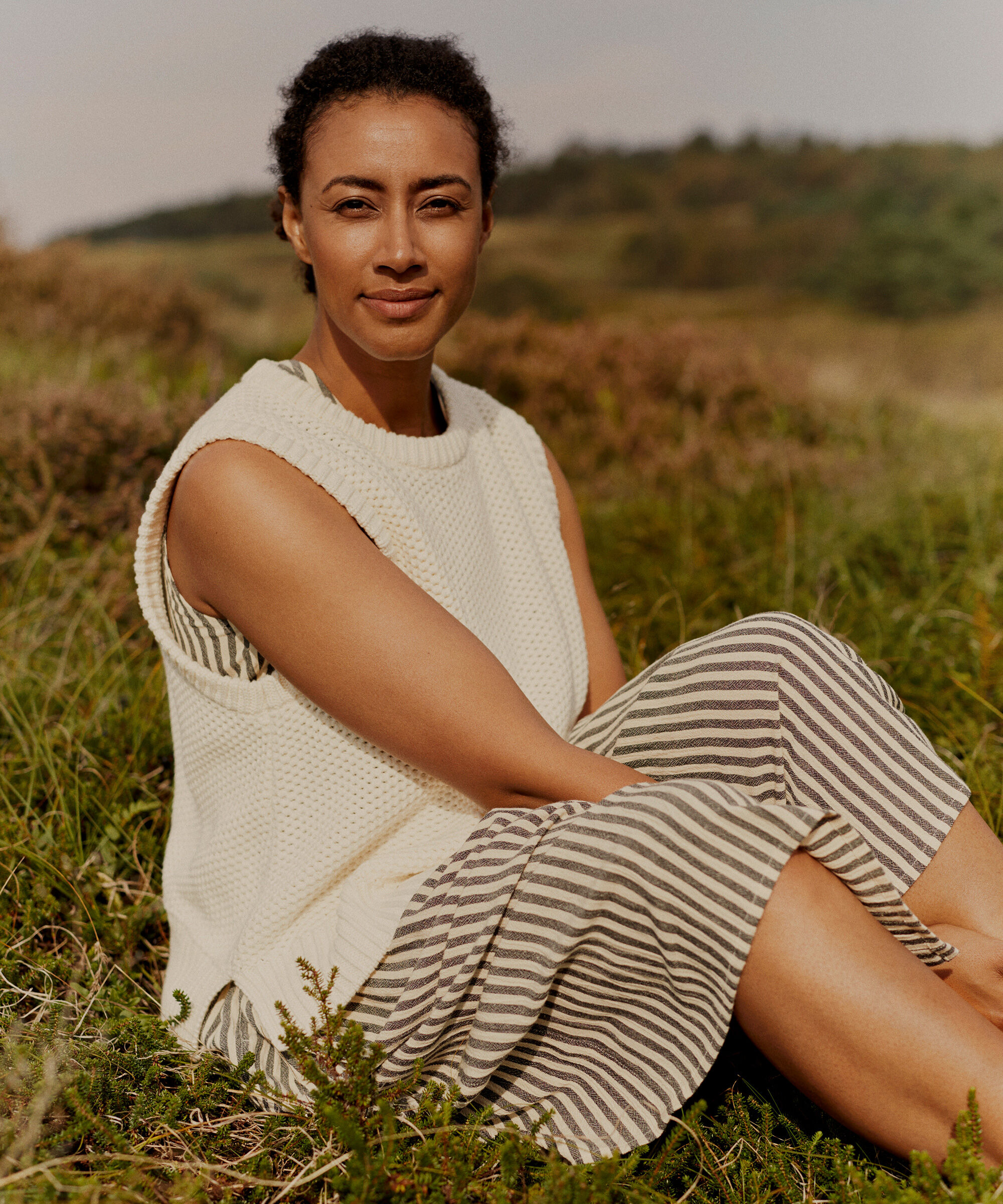 Fabel Sweater Vest, Jet Stream