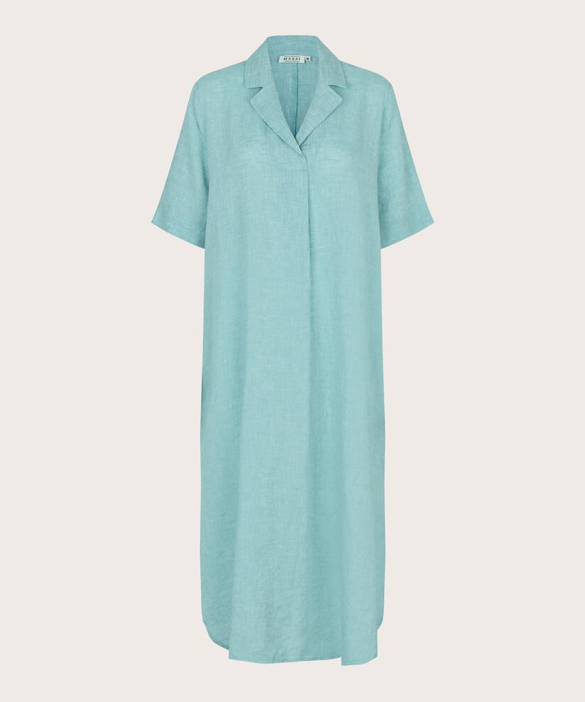 masai linen dress Masai Copenhagen + Nydela Linen Shift Dress
