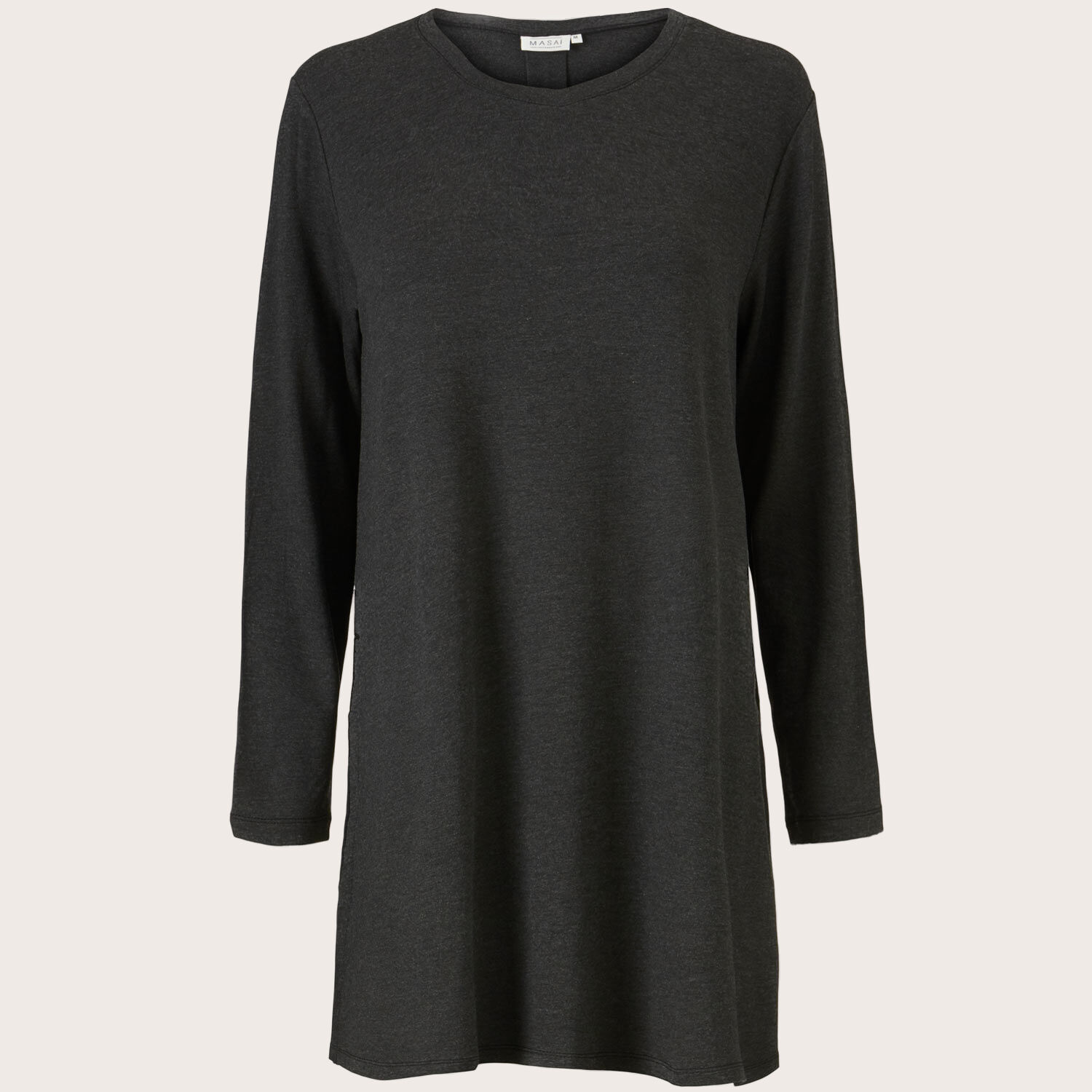 Grey jersey tunic Clearance
